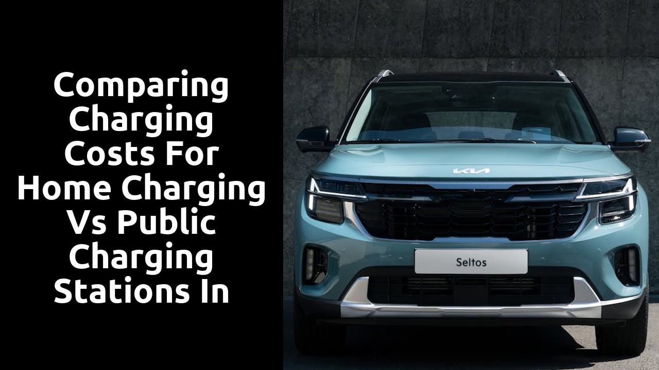Comparing charging costs for home charging vs public charging stations in electric car leases