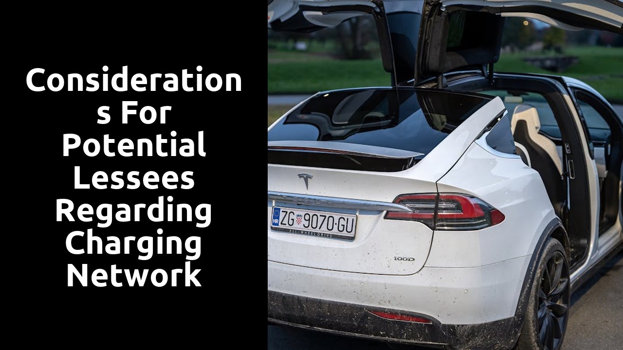 Considerations for potential lessees regarding charging network coverage in electric car leases