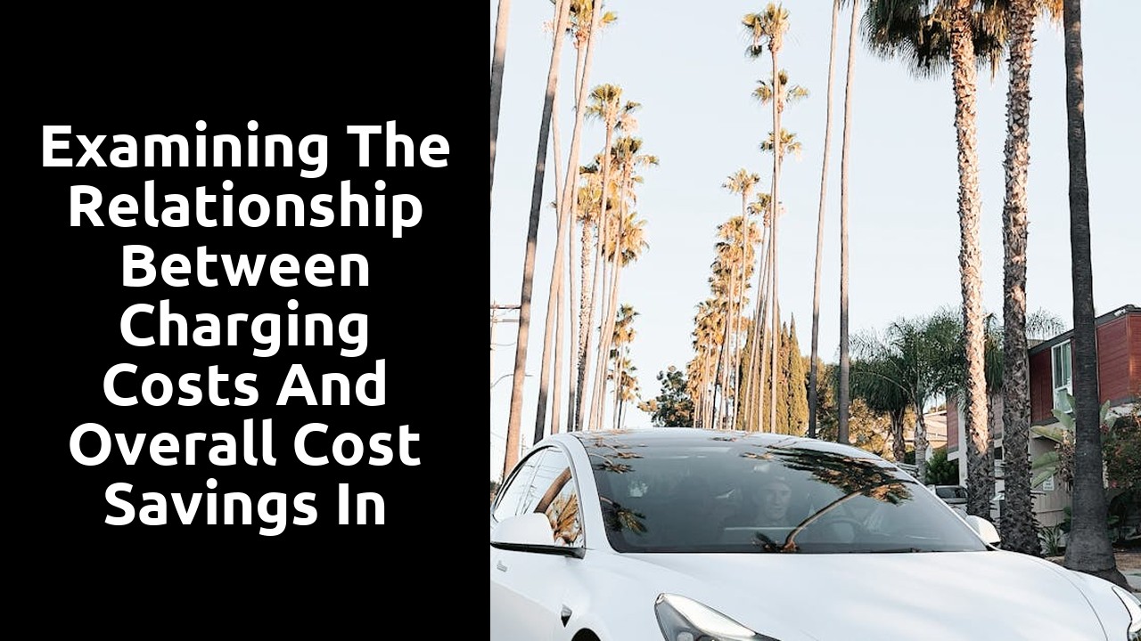Examining the relationship between charging costs and overall cost savings in electric car leases