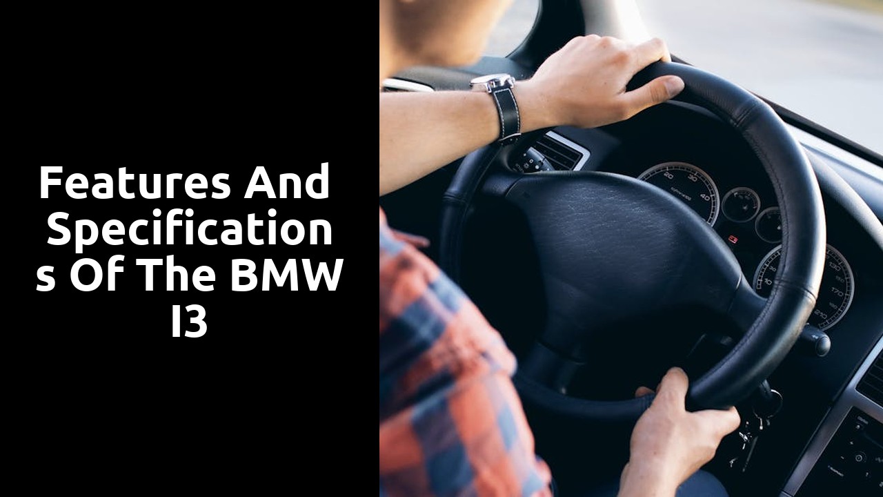 Features and specifications of the BMW i3