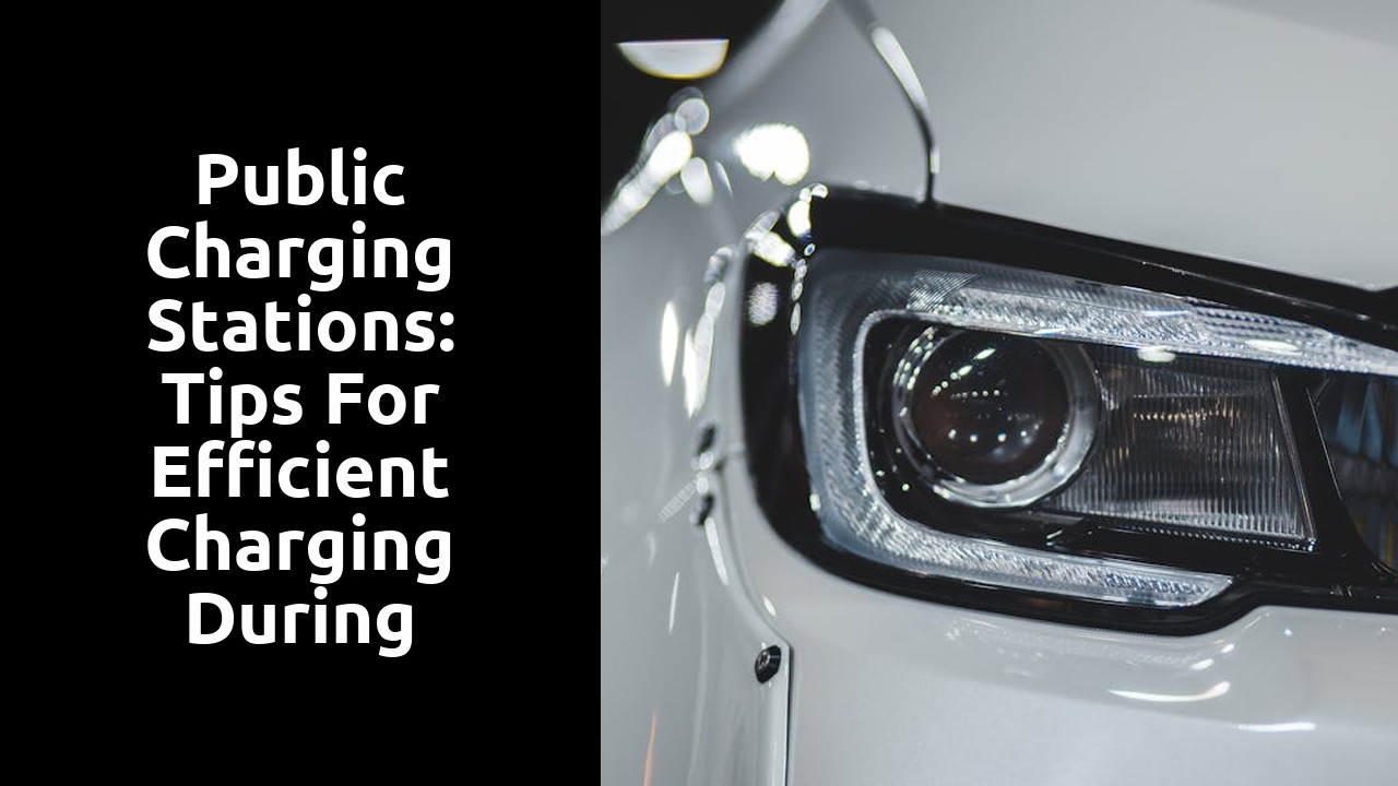 Public Charging Stations: Tips for Efficient Charging during Electric Car Lease