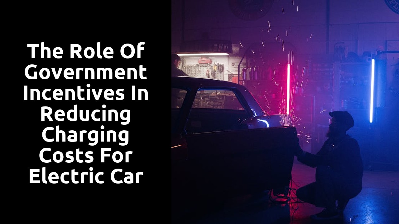 The role of government incentives in reducing charging costs for electric car leases